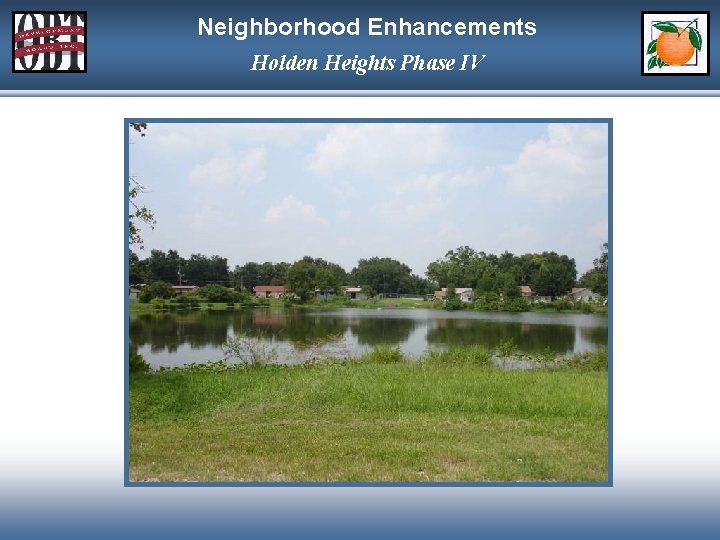Neighborhood Enhancements Holden Heights Phase IV 