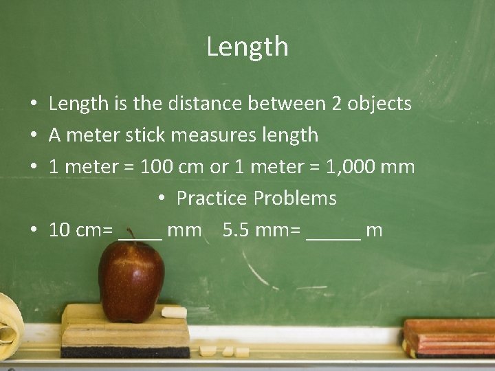 Metric System Measurement Bell Ringer The Metric Conversion