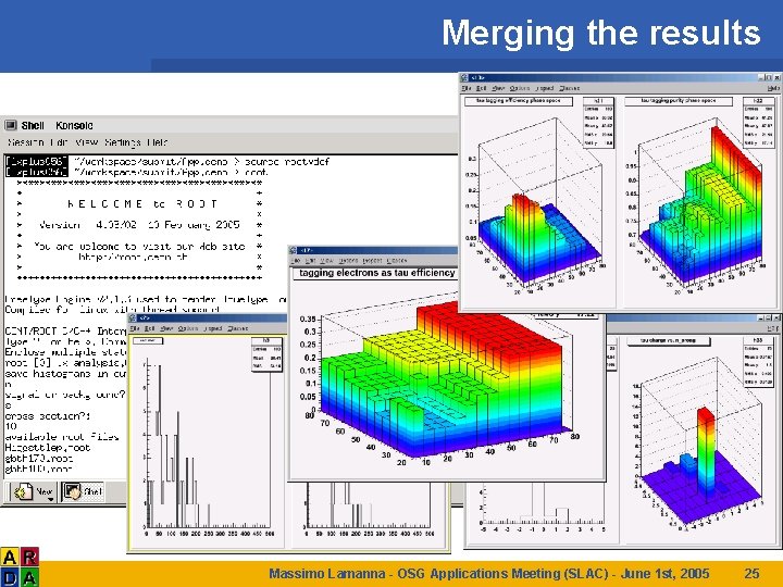 Merging the results Massimo Lamanna - OSG Applications Meeting (SLAC) - June 1 st,