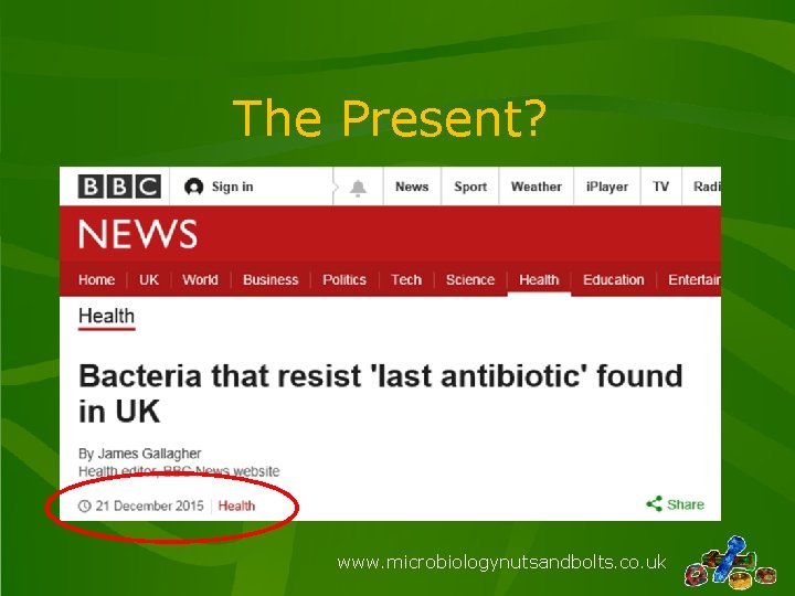 The Present? www. microbiologynutsandbolts. co. uk 