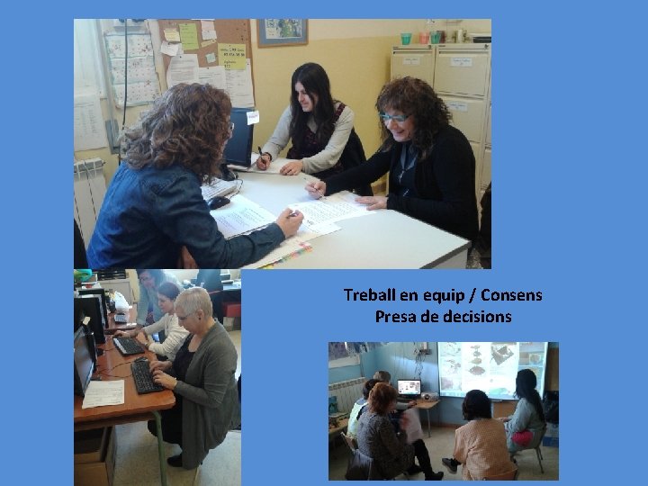 Treball en equip / Consens Presa de decisions 