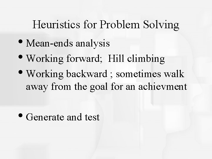 Chapter 11 Problem Solving and Creativity Sample Problem