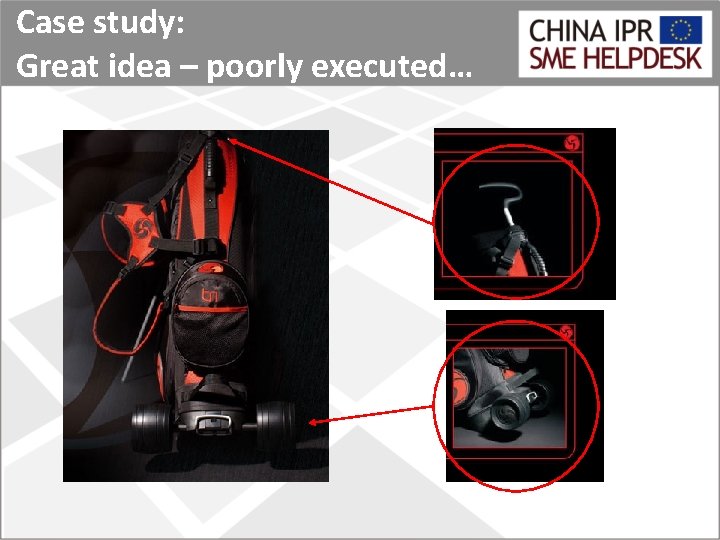 Case study: Great idea – poorly executed… 