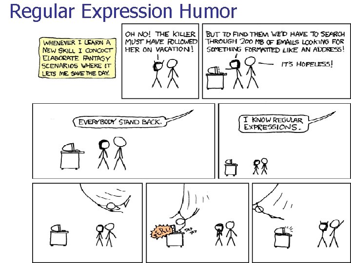 Regular Expression Humor 