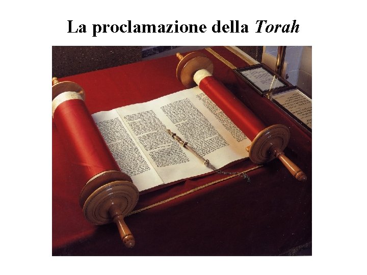 La proclamazione della Torah 