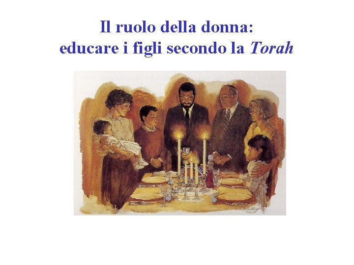 Il ruolo della donna: educare i figli secondo la Torah 