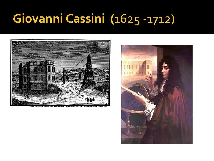 Giovanni Cassini (1625 -1712) 