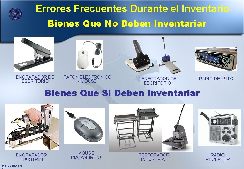 Errores Frecuentes Durante el Inventario Bienes Que No Deben Inventariar ENGRAPADOR DE ESCRITORIO RATON