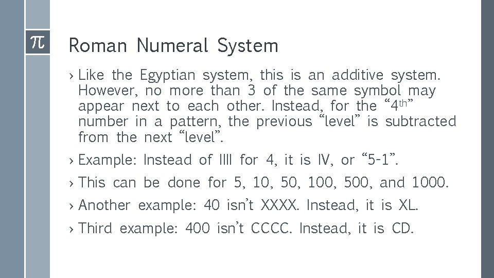 Contemporary Mathematics Topic 12 Egyptian Babylonian and Roman