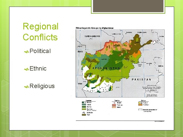 Regional Conflicts Political Ethnic Religious 
