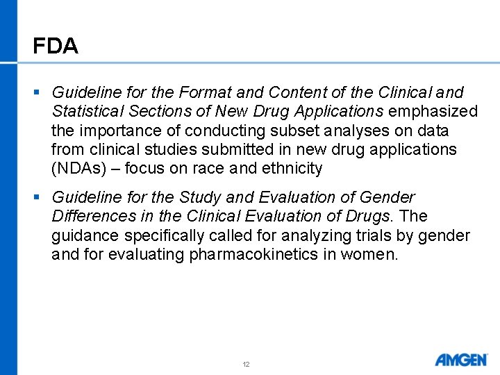 FDA § Guideline for the Format and Content of the Clinical and Statistical Sections