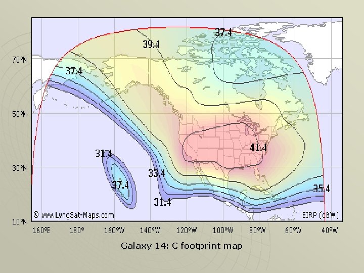 Galaxy 14: C footprint map 