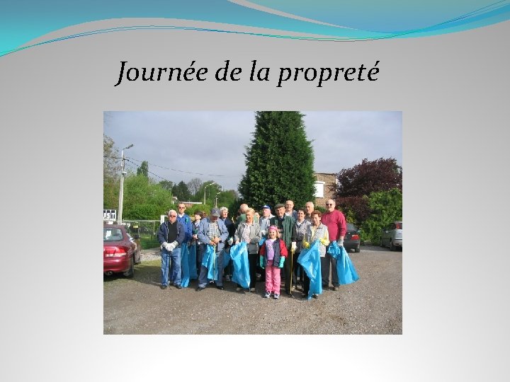 Journée de la propreté 