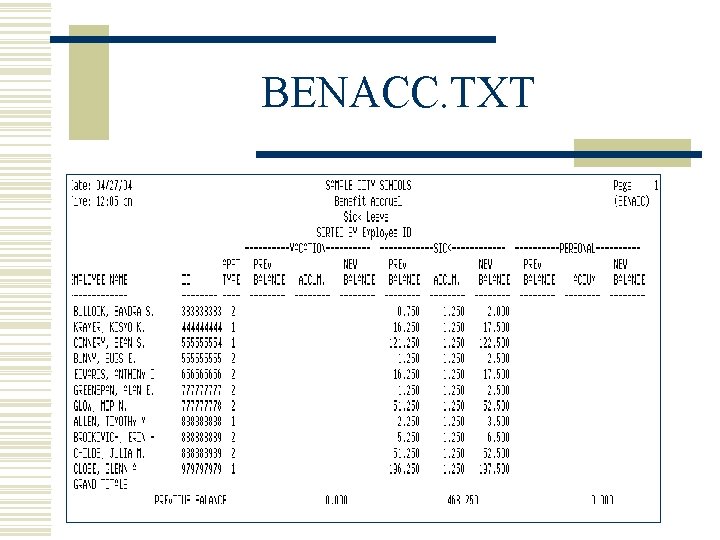 BENACC. TXT 