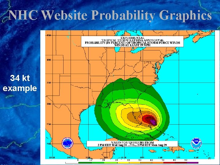 NHC Website Probability Graphics 34 kt example 