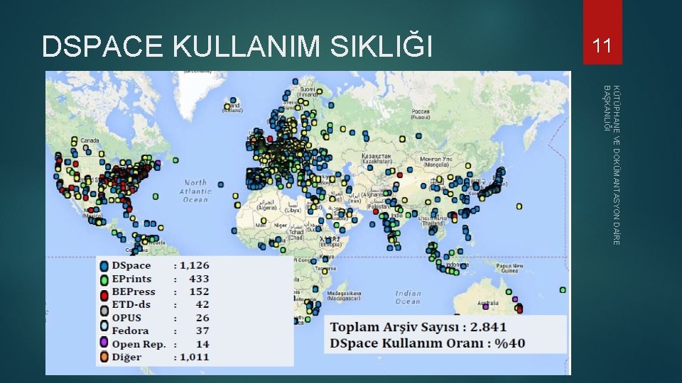 11 DSPACE KULLANIM SIKLIĞI KÜTÜPHANE VE DOKÜMANTASYON DAİRE BAŞKANLIĞI 