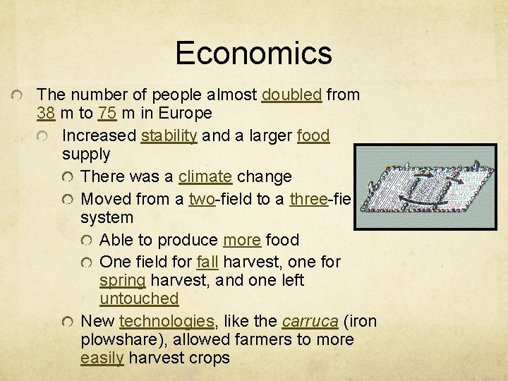 Economics The number of people almost doubled from 38 m to 75 m in