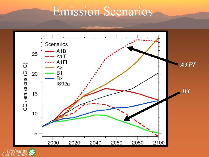 Emission Scenarios A 1 FI B 1 