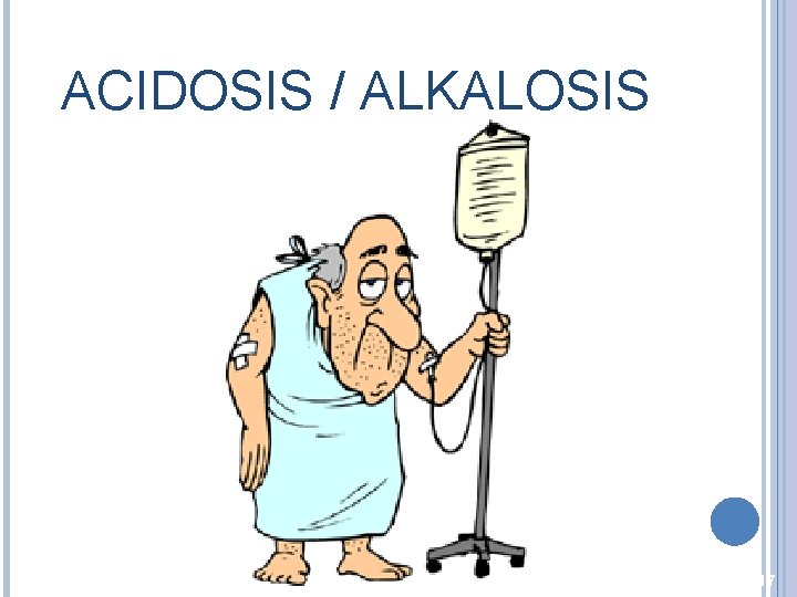 ACIDOSIS / ALKALOSIS 17 