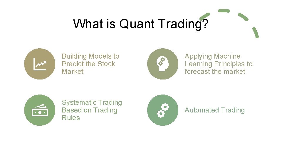 What is Quant Trading? Building Models to Predict the Stock Market Applying Machine Learning