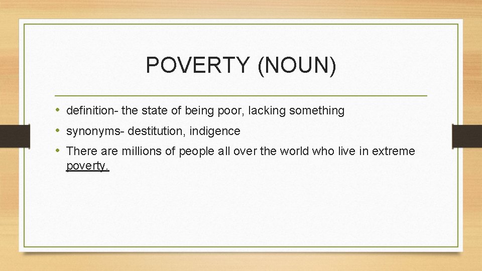 Vocabulary List 1 Unit 1 Vocabulary Practice https