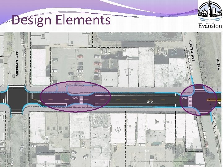 Design Elements Main Street: Maple Avenue to Hinman Avenue 21 