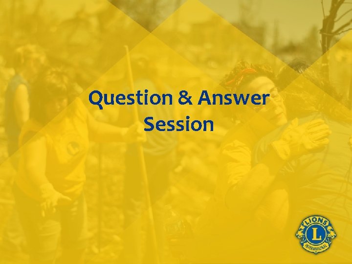 Question & Answer Session 