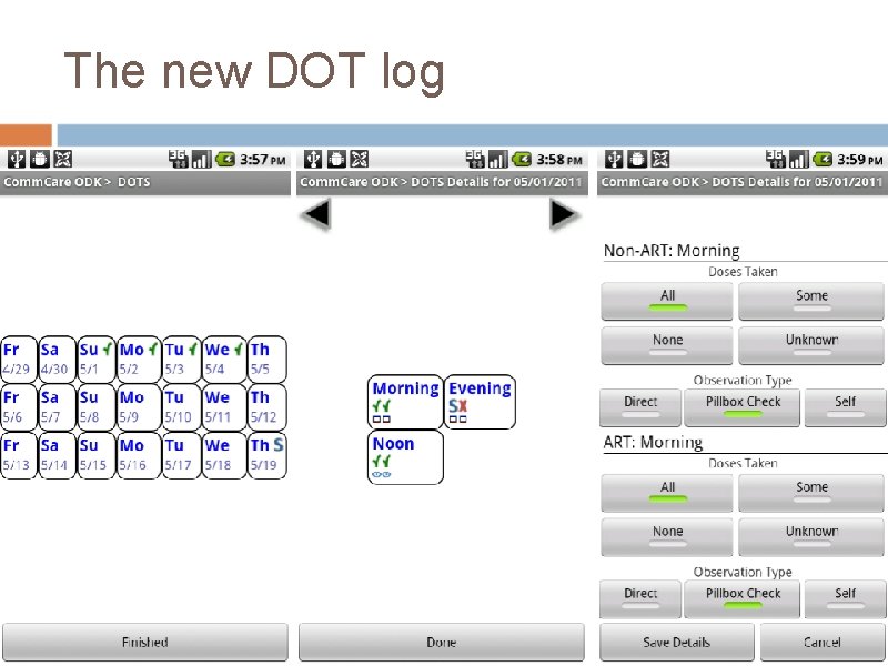 The new DOT log 