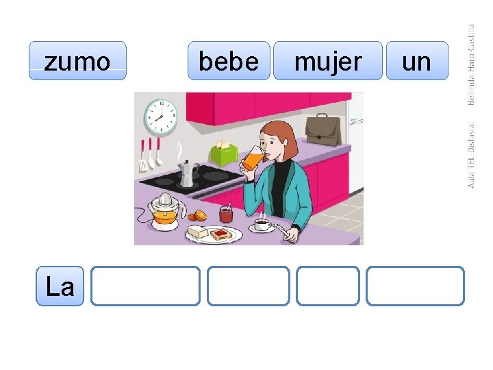 zumo La bebe mujer un 