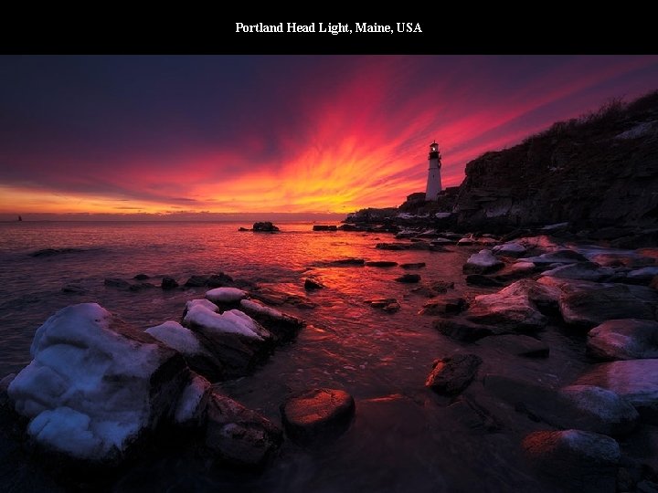 Portland Head Light, Maine, USA 