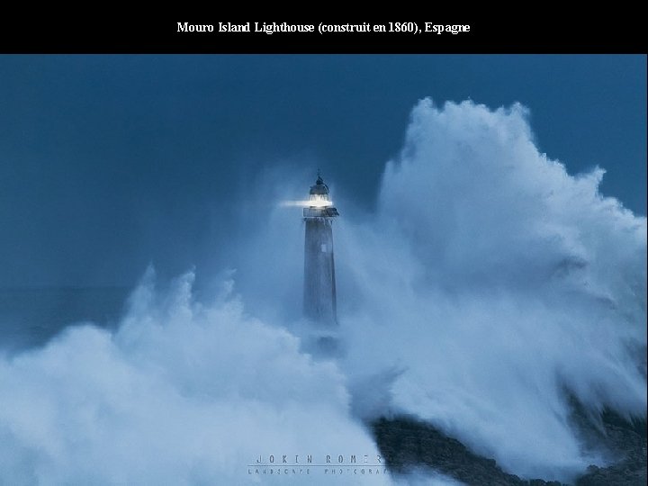 Mouro Island Lighthouse (construit en 1860), Espagne 