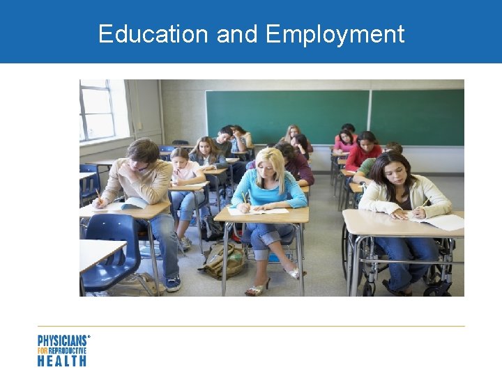 Education and Employment 