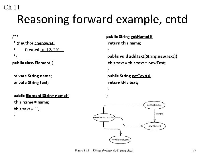 Ch 11 Reasoning forward example, cntd /** * @author chenowet. * Created Jul 12,