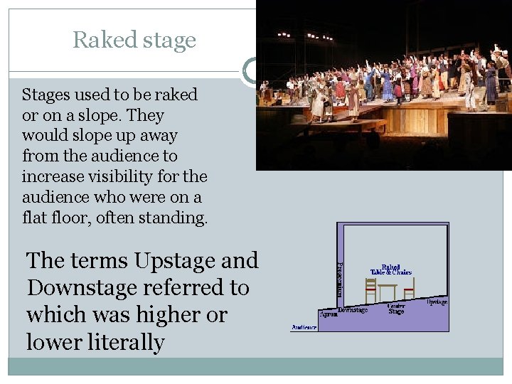 AREAS TYPES MOVEMENT AND COMBAT The Stage Kinds