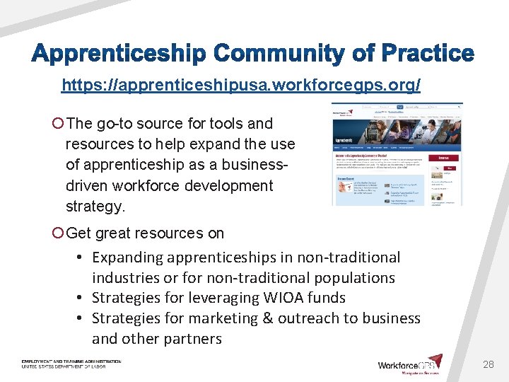 https: //apprenticeshipusa. workforcegps. org/ ¡ The go-to source for tools and resources to help