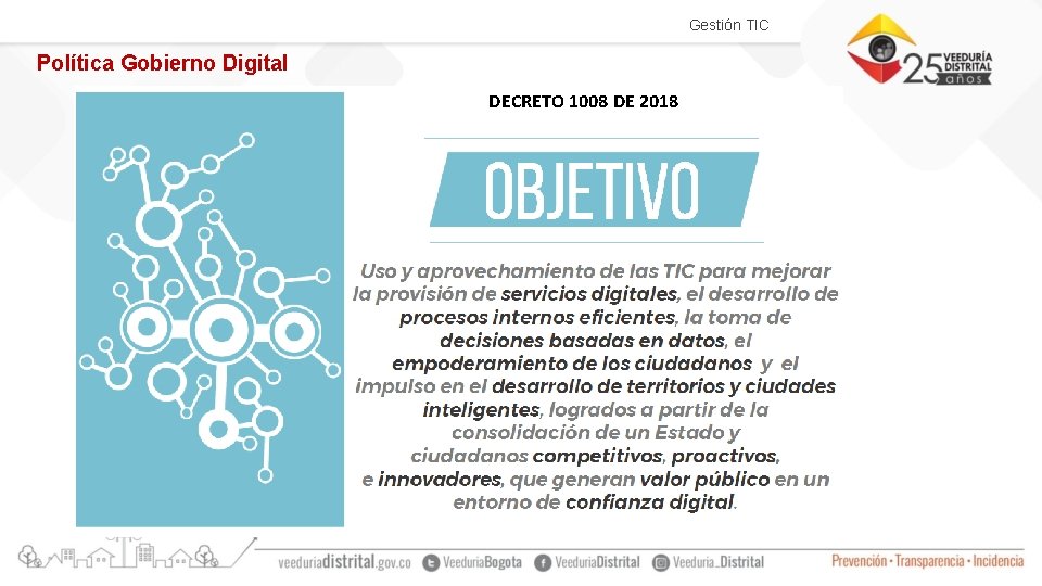 Gestión TIC Política Gobierno Digital DECRETO 1008 DE 2018 