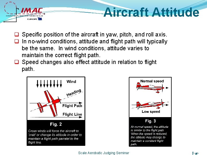 Aircraft Attitude q Specific position of the aircraft in yaw, pitch, and roll axis.