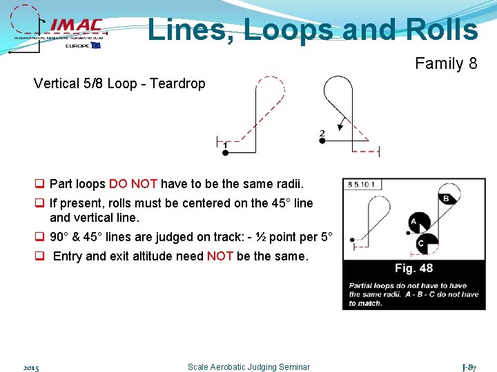 Lines, Loops and Rolls Family 8 Vertical 5/8 Loop - Teardrop q Part loops