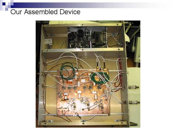 Our Assembled Device 