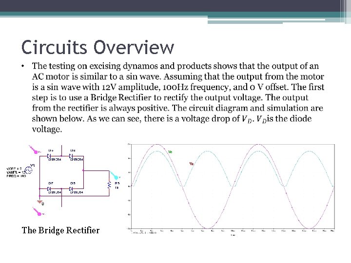 Circuits Overview The Bridge Rectifier 