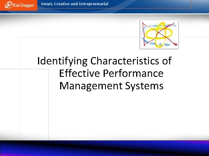 Identifying Characteristics of Effective Performance Management Systems 