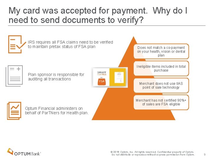My card was accepted for payment. Why do I need to send documents to