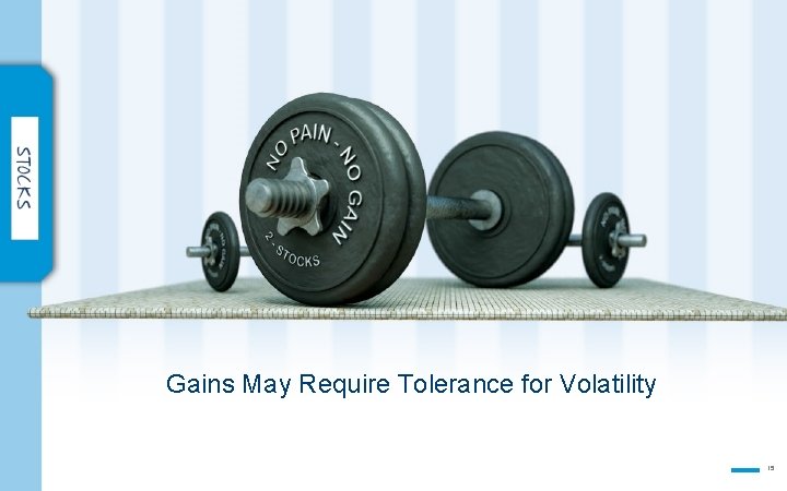 Gains May Require Tolerance for Volatility 15 LPL Financial Member FINRA/SIPC 