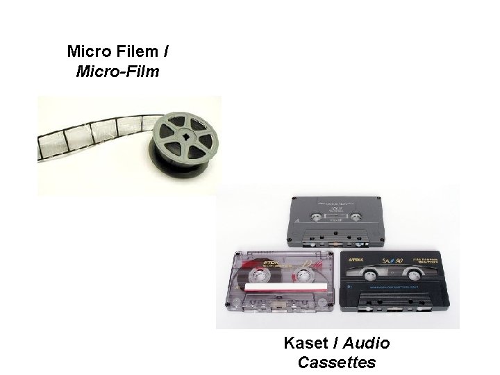 Micro Filem / Micro-Film Kaset / Audio Cassettes 