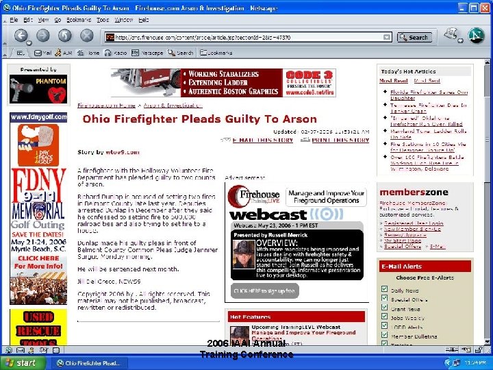 2006 IAAI Annual Training Conference 