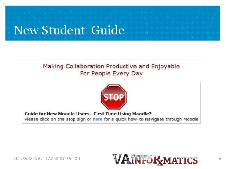 New Student Guide VETERANS HEALTH ADMINISTRATION 17 