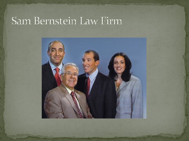 Sam Bernstein Law Firm 