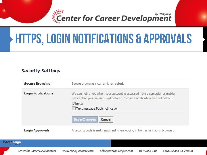 https, login notifications & approvals 12/16/2021 29 