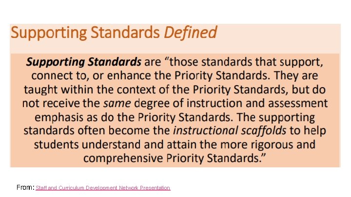 From: Staff and Curriculum Development Network Presentation 