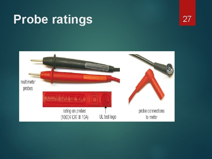 Probe ratings 27 